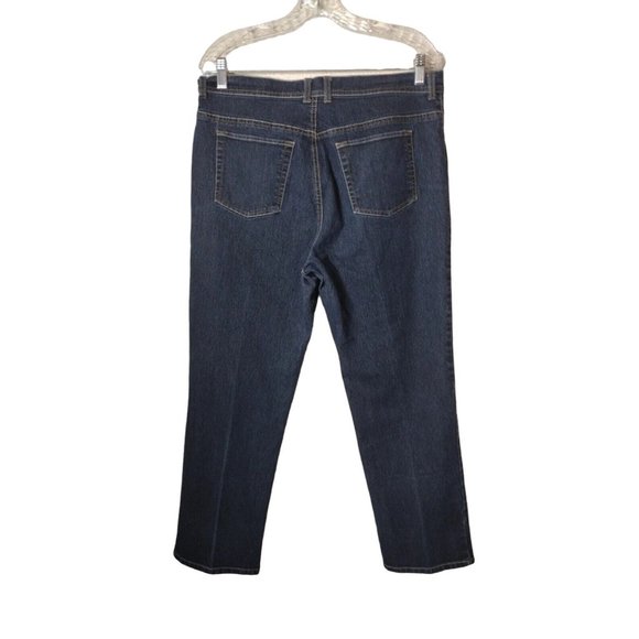 Gloria Vanderbilt Jeans Womens 16 Petite Straight Leg - Picture 2 of 9